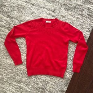 Women’s “Sasa” sweater size small, Red